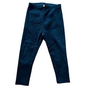 Zara girls ribbed leggings size 2-3 years in excellent condition